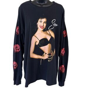 Selena Roses Long-sleeve T-shirt